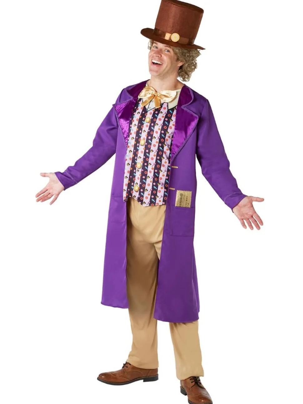 Willy Wonka & the Chocolate Factory (1971) - Willy Wonka Deluxe Adult Costume