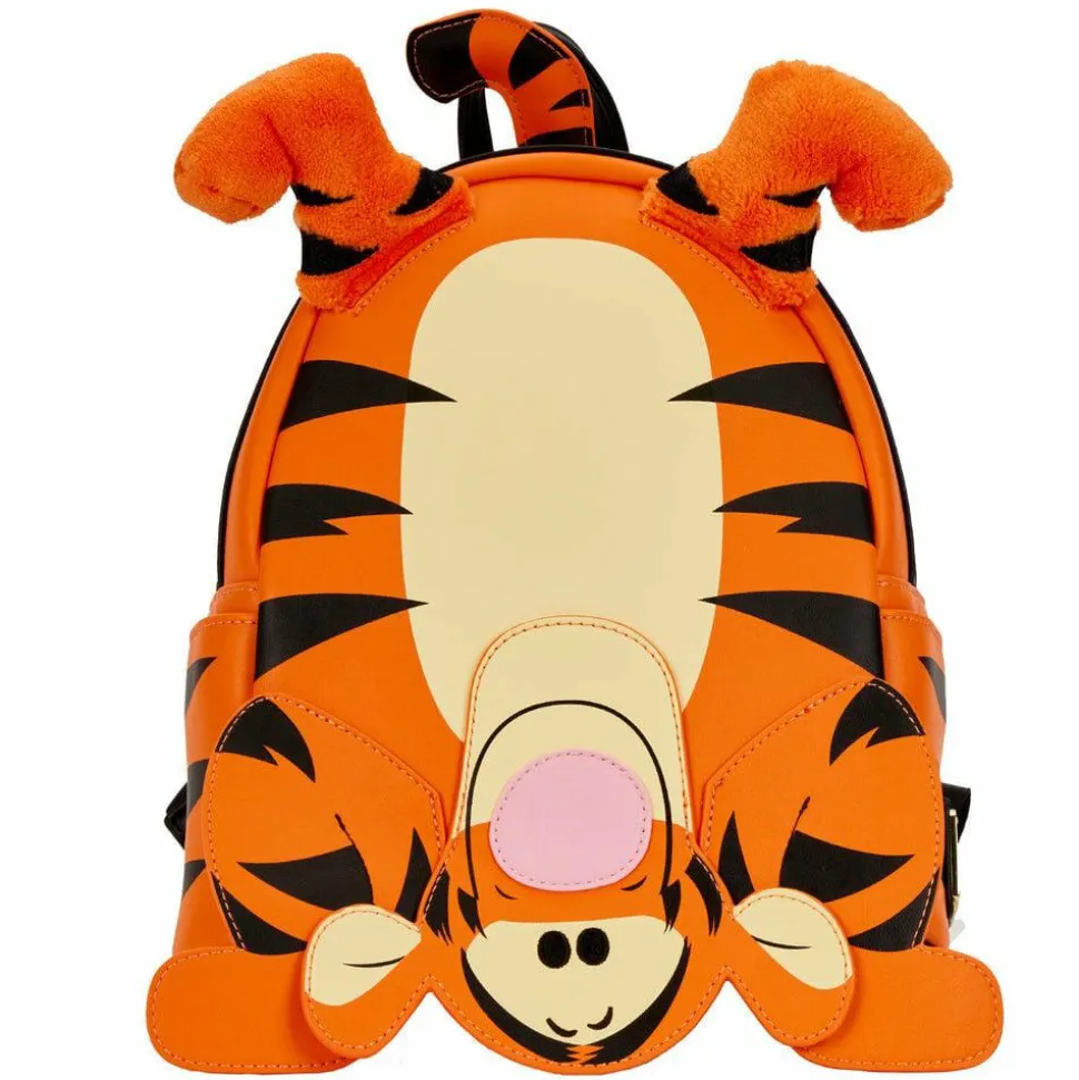 Winnie the Pooh - Tigger Cosplay 10” Faux Leather Mini Backpack