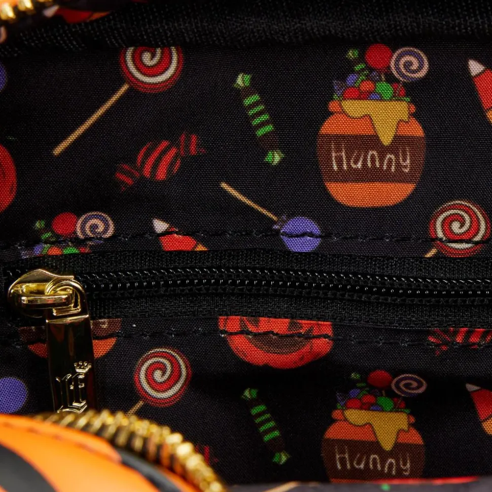 Winnie the Pooh - Tigger Vampire Cosplay Glow in the Dark 8” Faux Leather Passport Bag