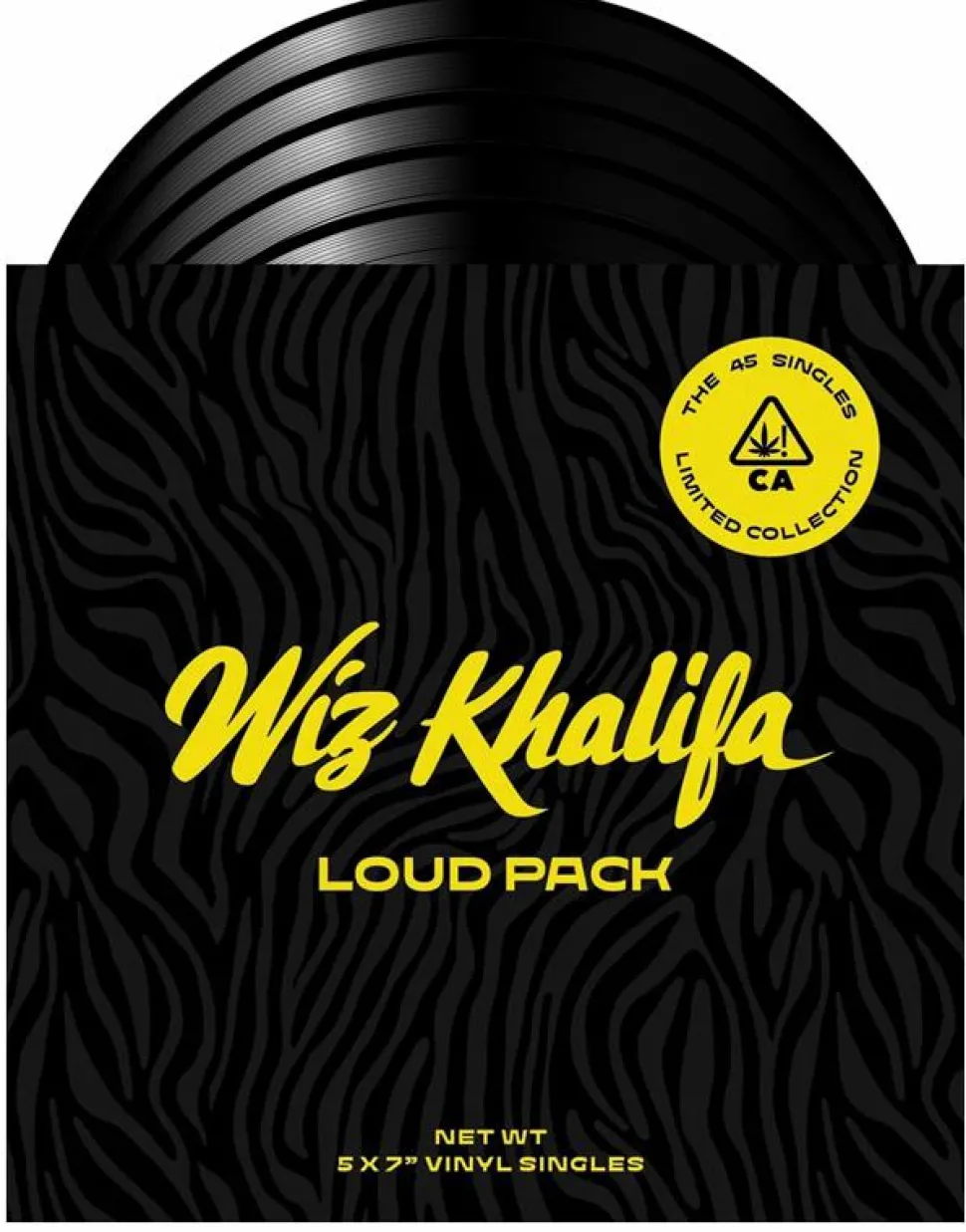 Wiz Khalifa - Loud Pack 5 x 7 Single Vinyl Record Box Set (2024 Record Store Day Exclusive Coloured Vinyl)