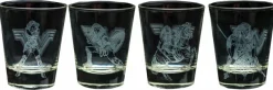 Wonder Woman (2017) - Frosted Design Shot Glass 4-Pack