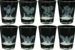 Wonder Woman (2017) - Frosted Design Shot Glass 4-Pack