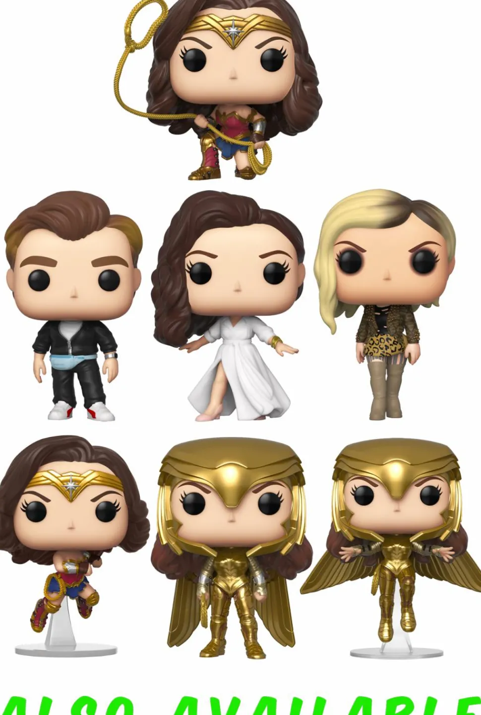 Wonder Woman 1984 - Wonder Woman with Lasso Metallic Pop! Vinyl Figure