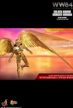 Wonder Woman 1984 - Wonder Woman in Golden Armour Deluxe 1/6th Scale Hot Toys Action Figure