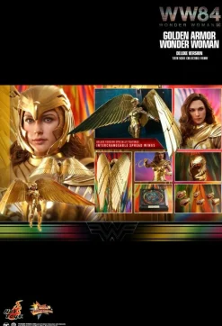 Wonder Woman 1984 - Wonder Woman in Golden Armour Deluxe 1/6th Scale Hot Toys Action Figure