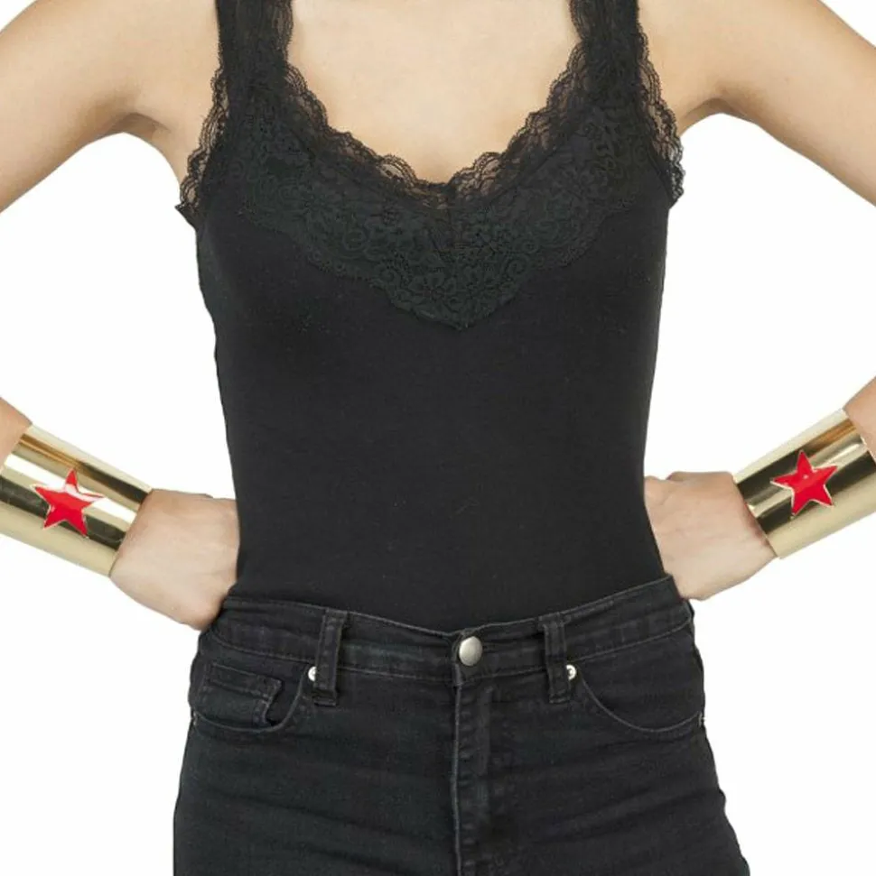 Wonder Woman - Bracelets of Submission Metal Cuffs 2-Pack