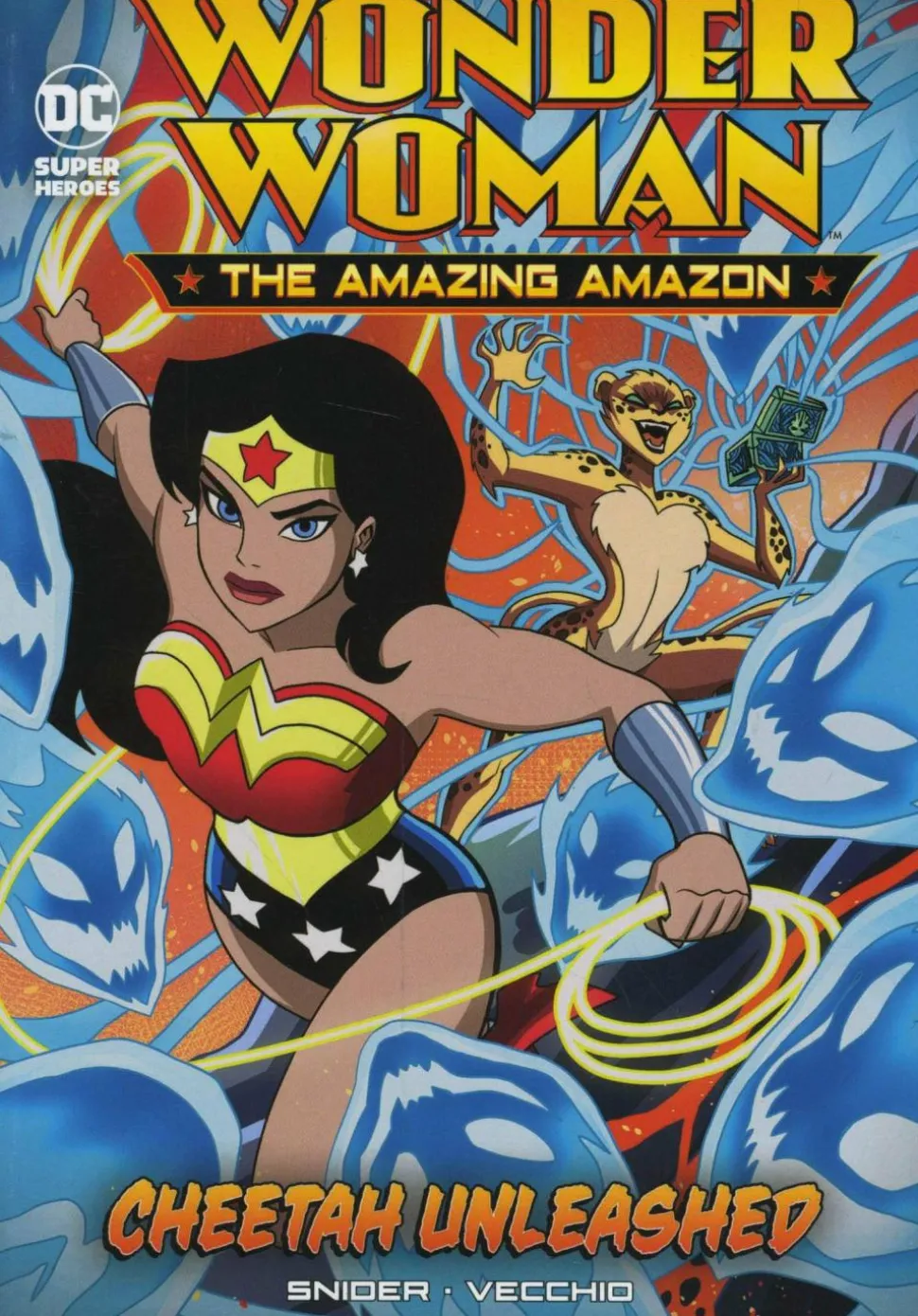 Wonder Woman: The Amazing Amazon - Cheetah Unleashed Paperback Book