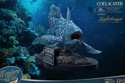 Wonders of the Wild - Coelacanth & Fossil Deluxe 7” Statue