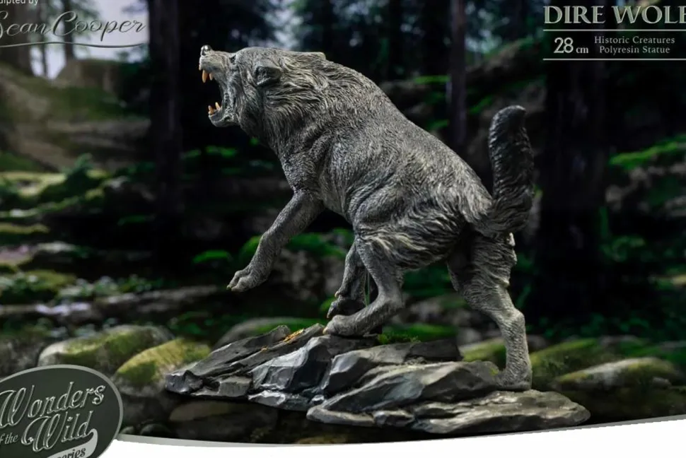 Wonders of the Wild - Dire Wolf 11" Statue