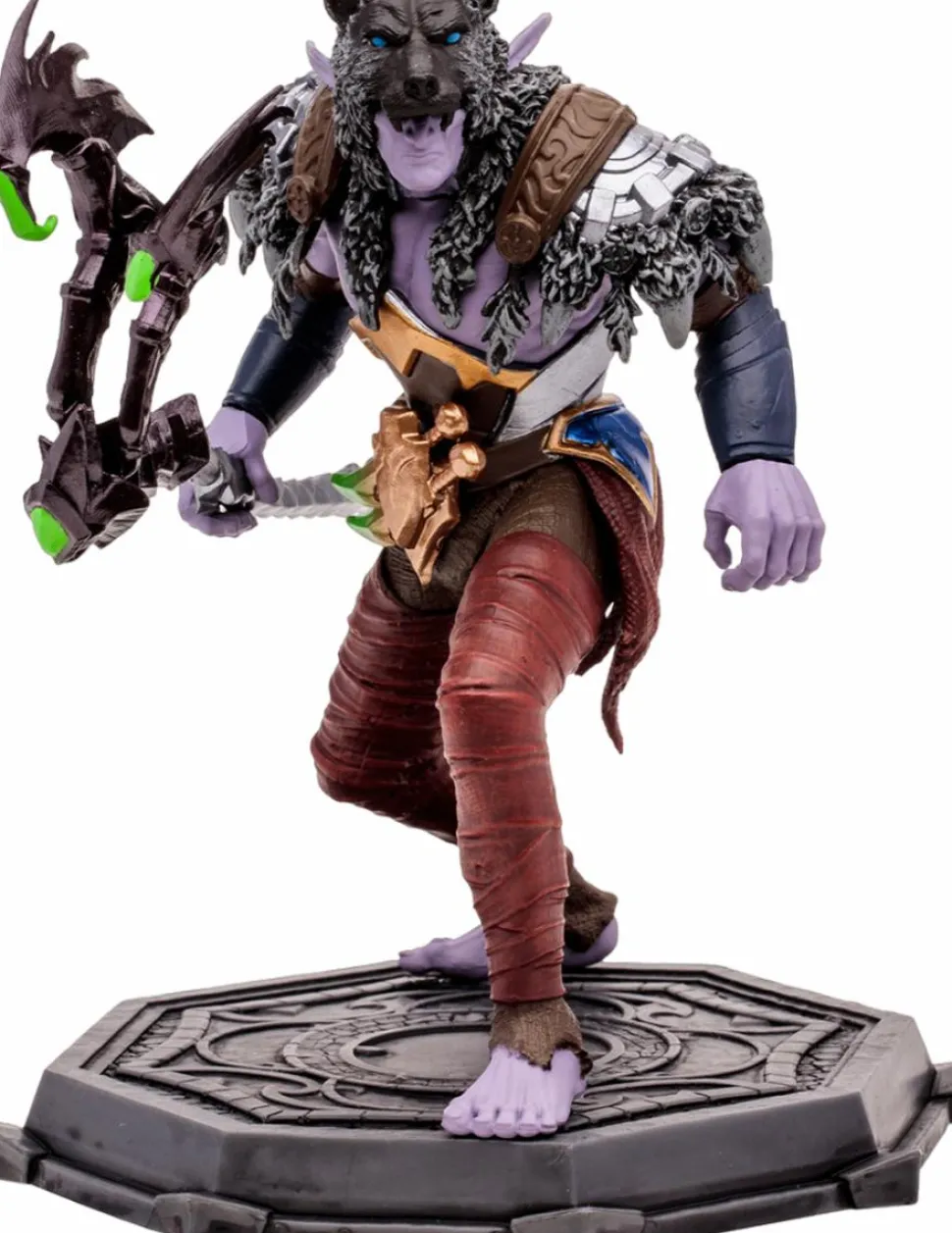 World of Warcraft - Elf Druid & Elf Rogue (Epic) 1/12th Scale Posed Figure