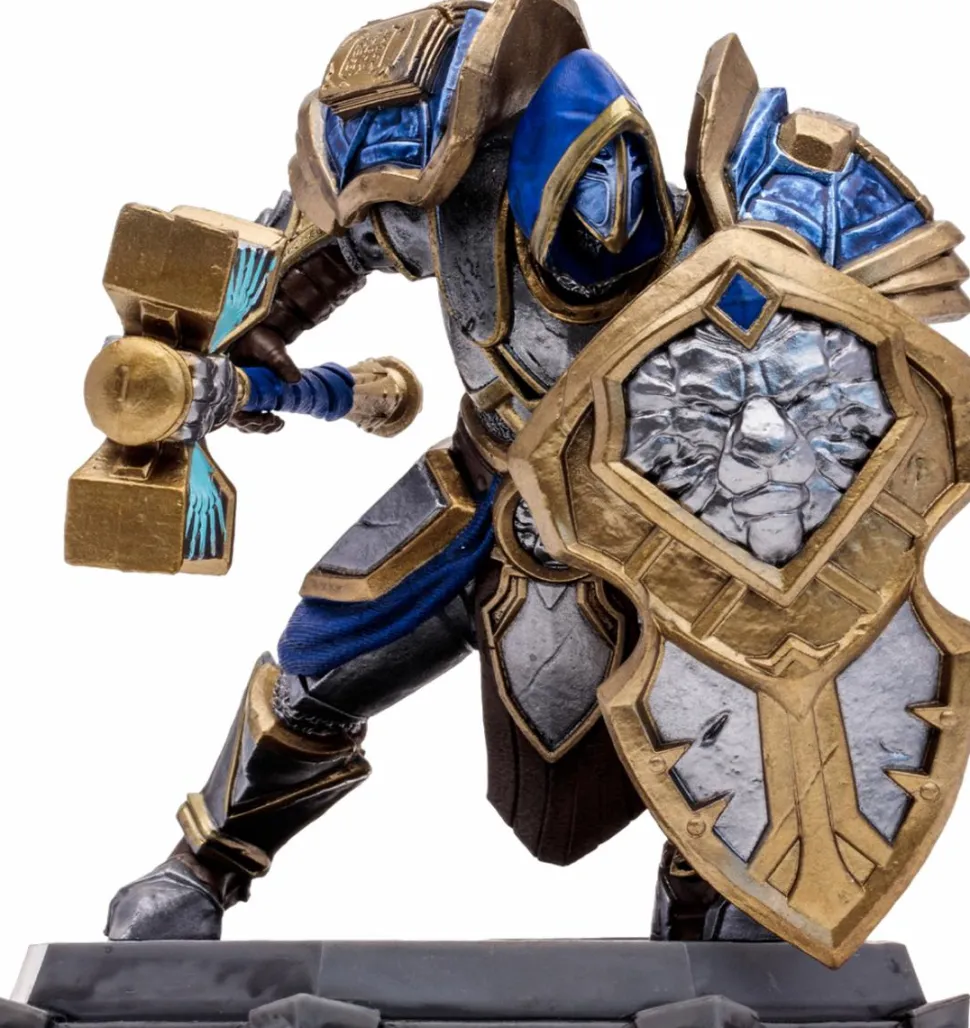 World of Warcraft - Human Warrior & Human Paladin (Common) 1/12th Scale Posed Figure