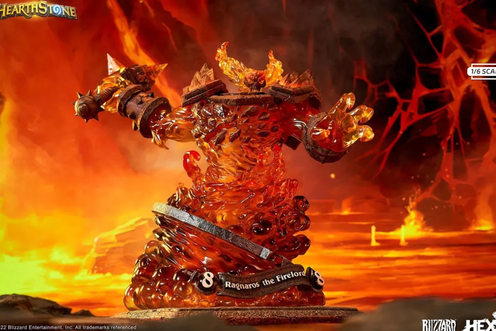 World of Warcraft - Ragnaros the Firelord 18" Statue