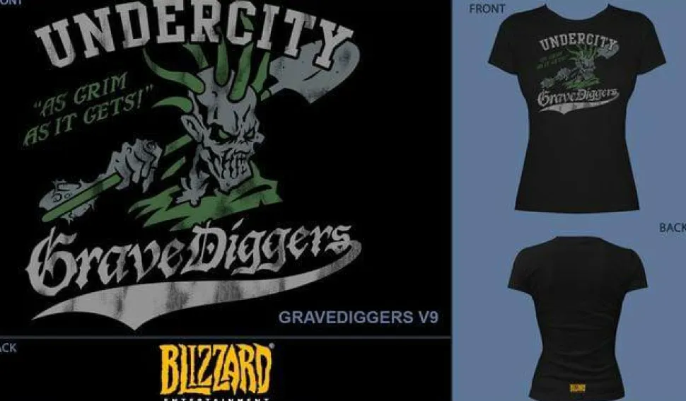 World of Warcraft - Undercity Grave Diggers Female T-Shirt