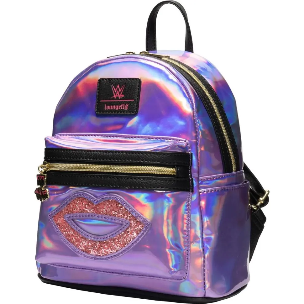 WWE - Bianca Belair 10” Faux Leather Mini Backpack