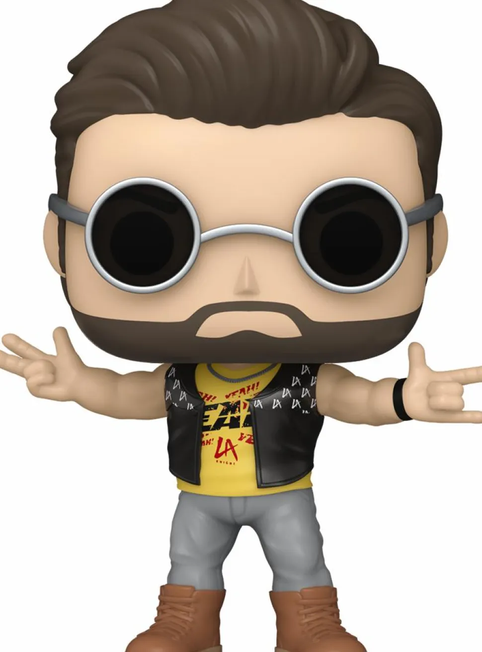 WWE - LA Knight (Yellow T-Shirt) Pop! Vinyl Figure
