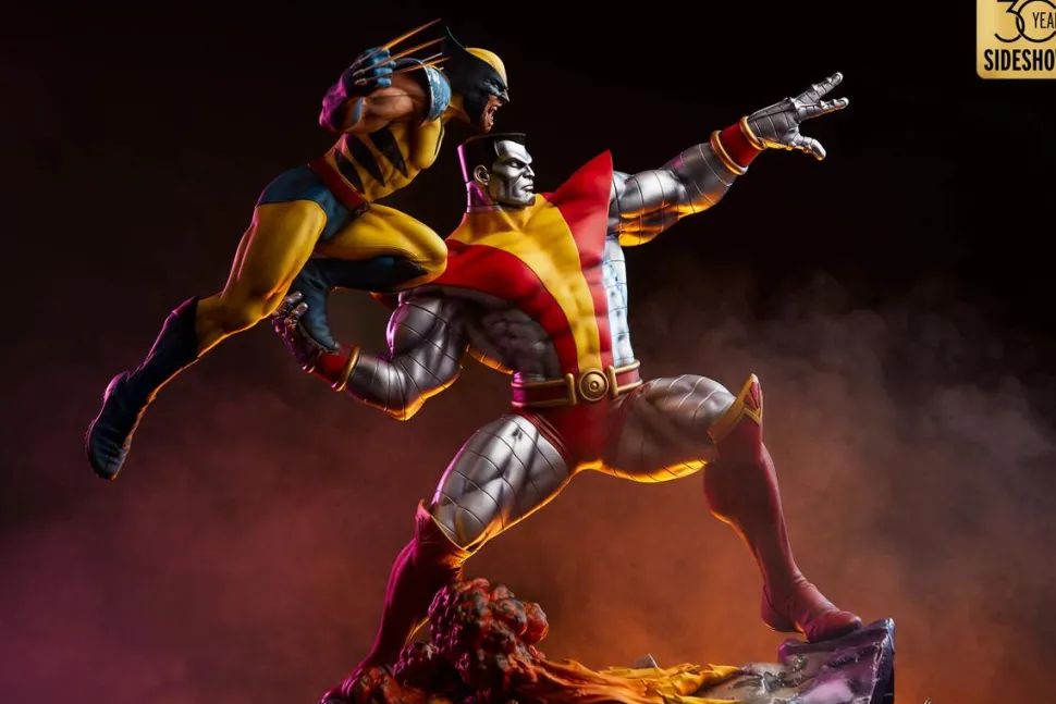 X-Men - Colossus & Wolverine: The Fastball Special Premium Format Statue