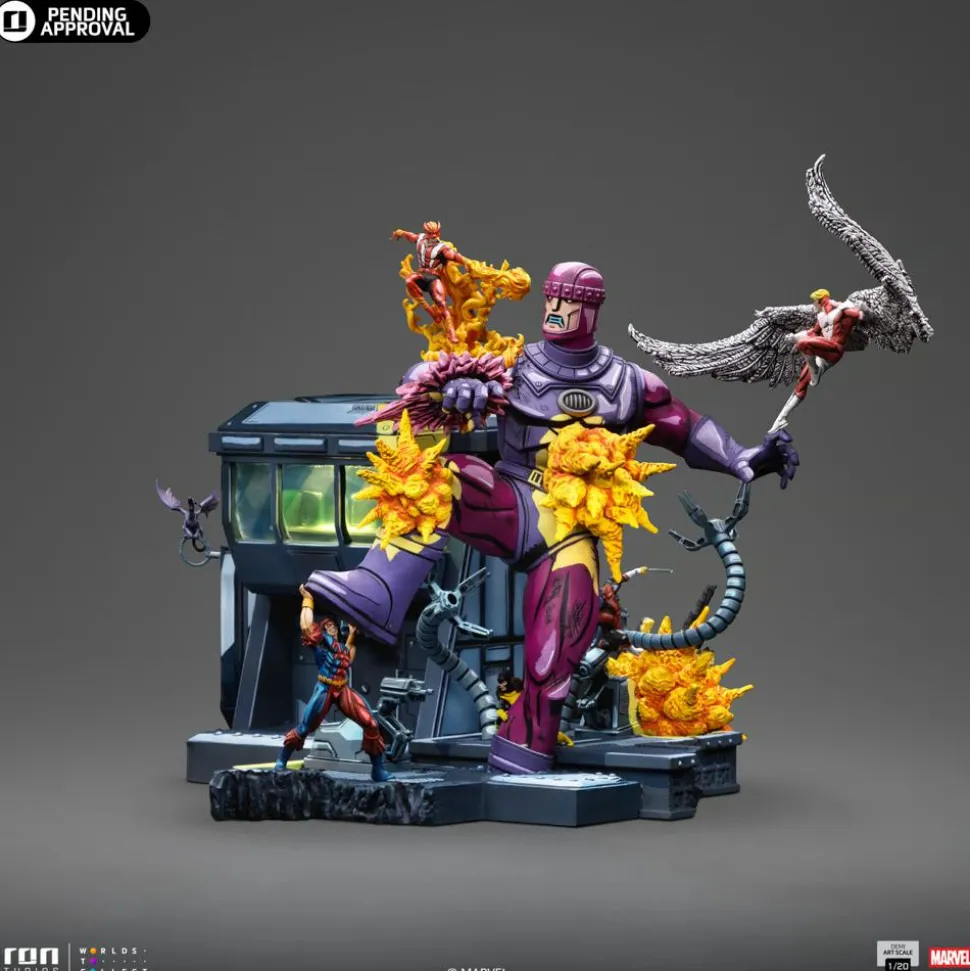 X-Men - Danger Room B Comics Colour Variant Demi Art Scale 1/20th Scale Diorama Statue