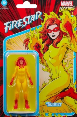 X-Men - Firestar Marvel Legends Retro Kenner 3.75” Action Figure