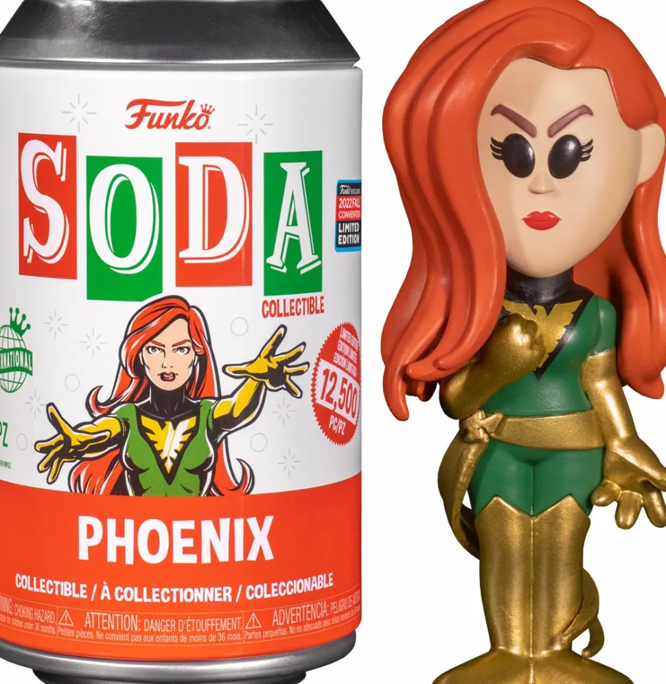 X-Men - Jean Grey as Phoenix SODA Vinyl Figure in Collector Can (International Edition) (2022 Fall Convention Exclusive / Popcultcha Exclusive)