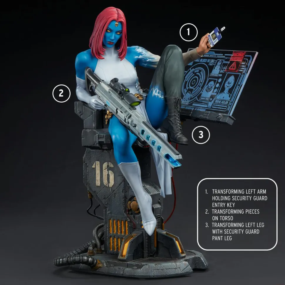 X-Men - Mystique: Freedom & Destiny Premium Format Statue