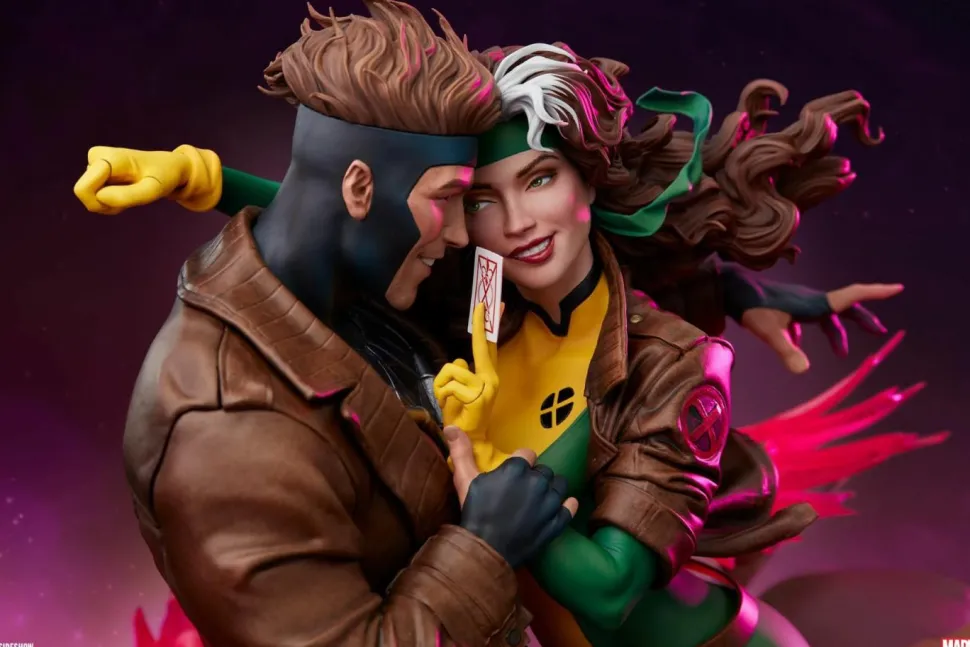 X-Men - Rogue & Gambit 18" Statue