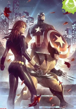 X-Men - Uncanny X-Men Fine Art Print by Alex Garner