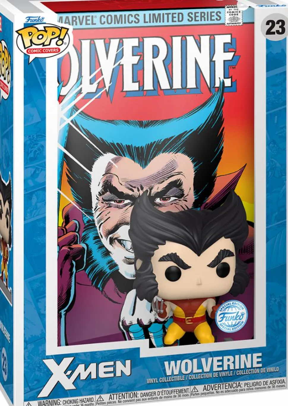 X-Men - Wolverine Vol. 1 Issue #1 Pop! Comic Covers Vinyl Figure