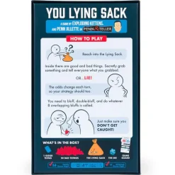 You Lying Sack - A Party Game by Exploding Kittens Board Game