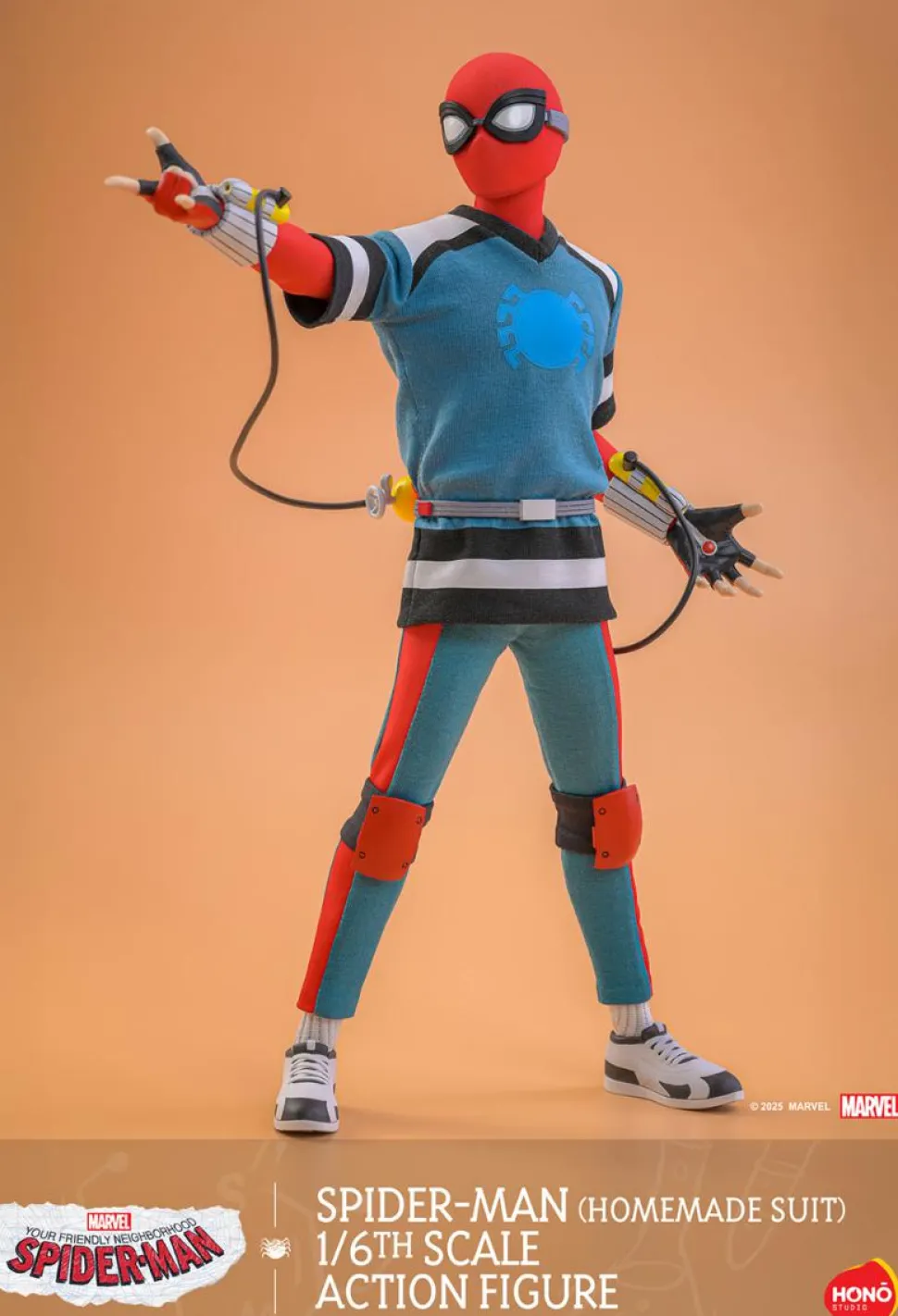 Your Friendly Neighborhood Spider-Man (2025) - Spider-Man (Homemade Suit) 1/6th Scale Action Figure by Hono Studio