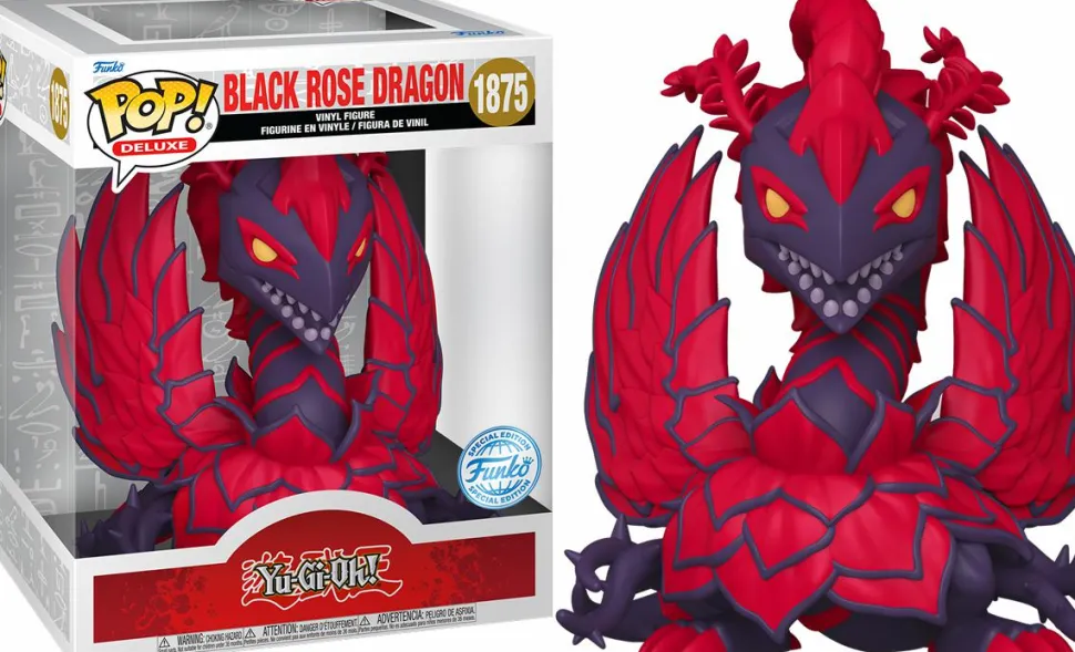 Yu-Gi-Oh! - Black Rose Dragon Deluxe Pop! Vinyl Figure
