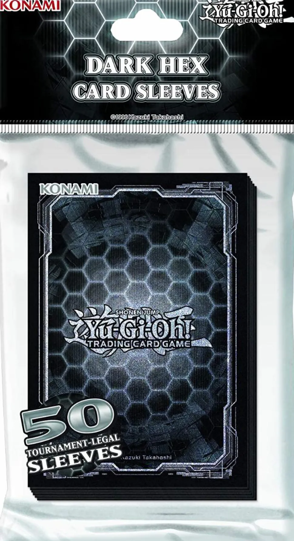 Yu-Gi-Oh! - Dark Hex Protector Card Sleeves (50 Count)