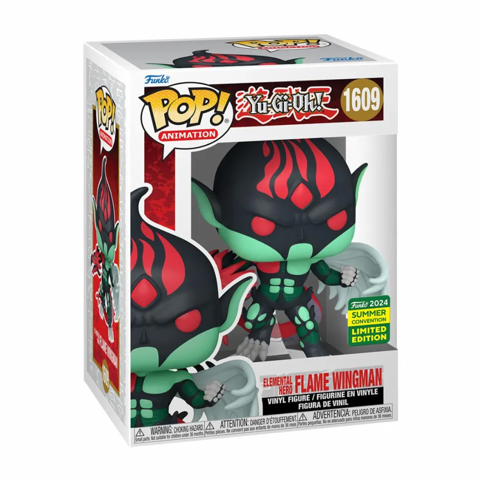 Yu-Gi-Oh! - Elemental Hero Flame Wingman Pop! Vinyl Figure (2024 Summer Convention Exclusive)