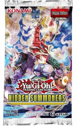 Yu-Gi-Oh! - Hidden Summoners Booster Pack (5 Cards)