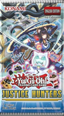 Yu-Gi-Oh! - Justice Hunters Booster Pack (7 Cards)