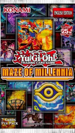 Yu-Gi-Oh! - Maze of Millennia Booster Pack (7 Cards)
