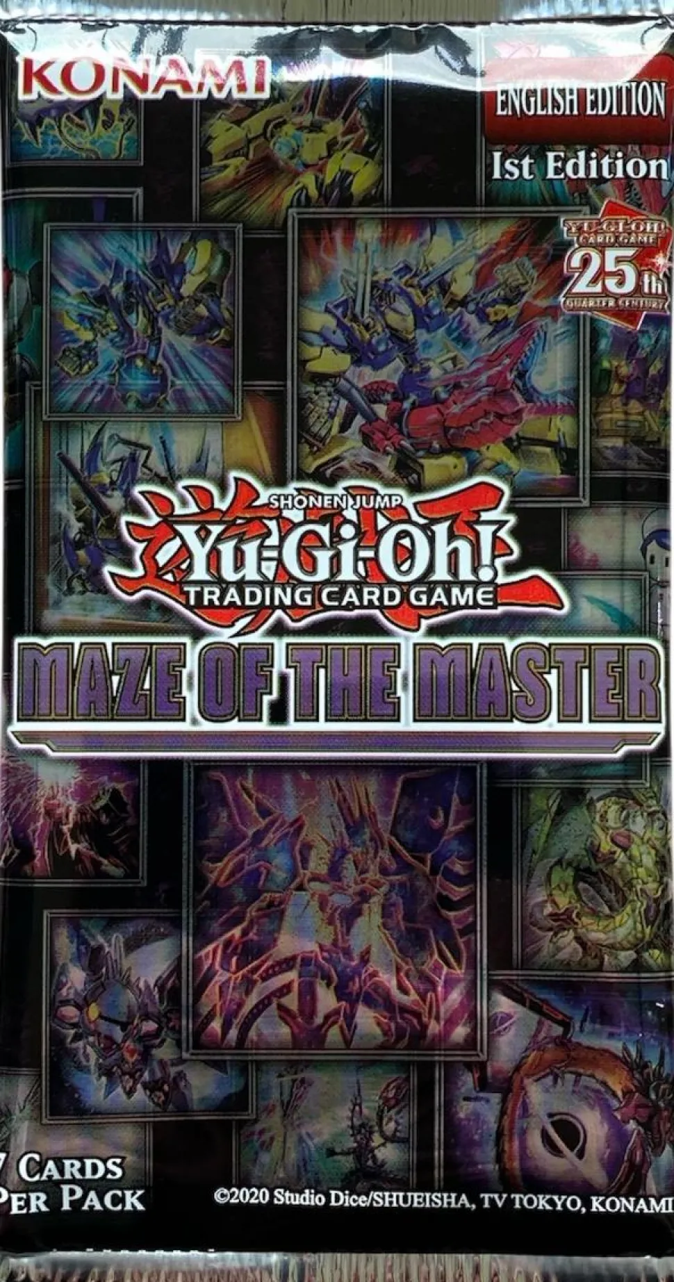 Yu-Gi-Oh! - Maze of the Master Booster Pack (7 Cards)