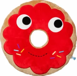 Yummy - Donut 16" Red Large Plush by Heidi Kenney