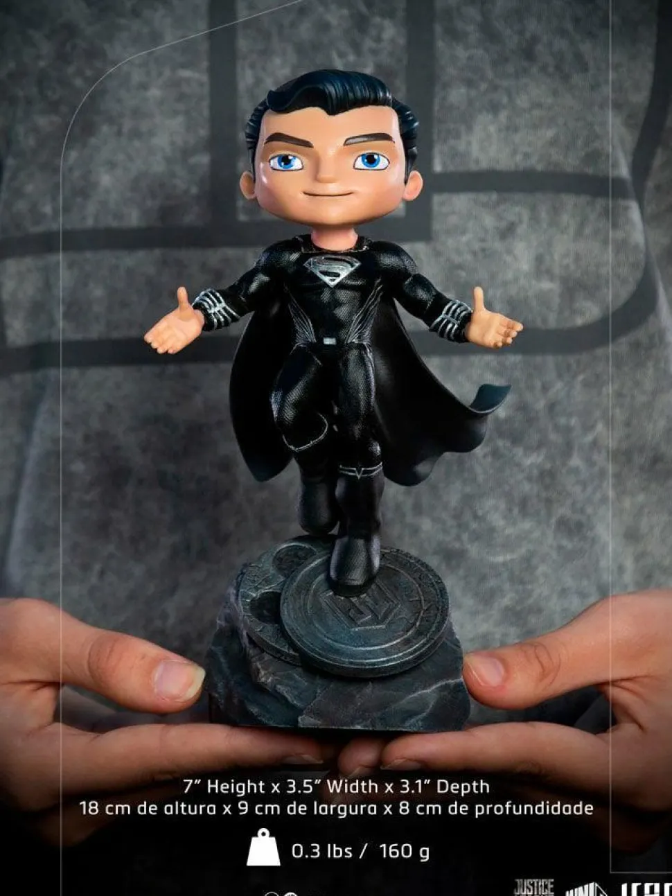 Zack Snyder’s Justice League (2021) - Superman Black Suit MiniCo 7” Vinyl Figure