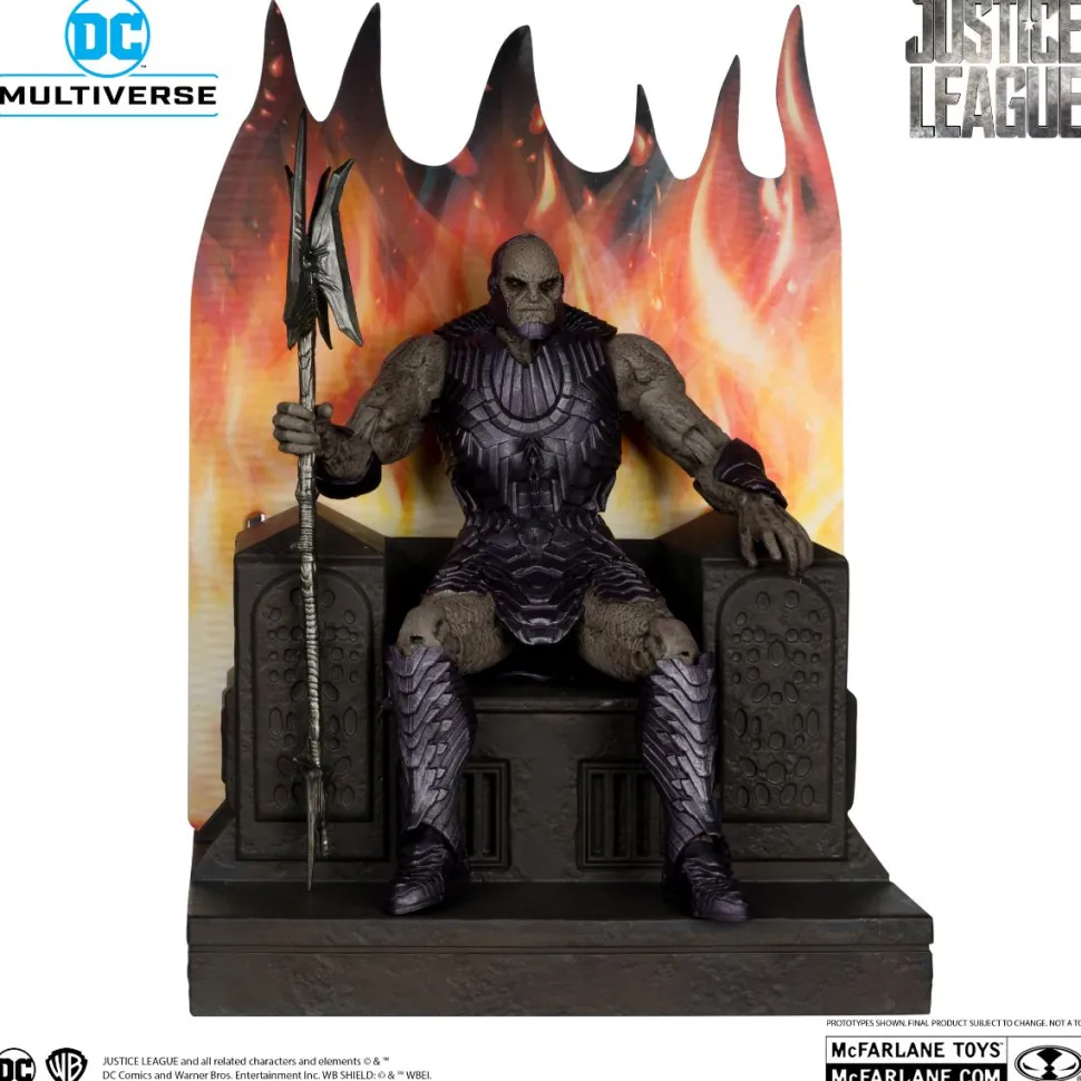 Zack Snyder's Justice League (2021) - Darkseid with Throne DC Multiverse Gold Label Megafig 7" Scale Action Figure