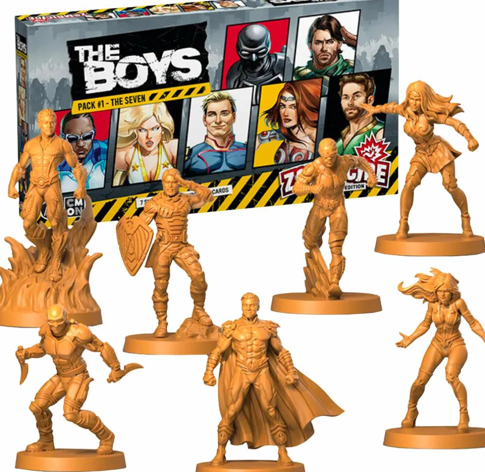 Zombicide: 2nd Edition - The Boys Board Game Expansion Pack #1 (The Seven)