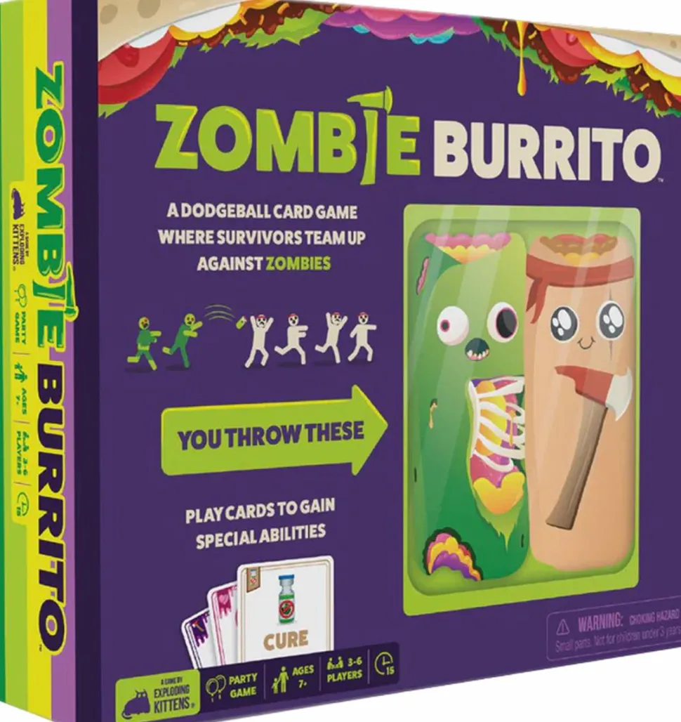 Zombie Burrito - A Party Game by Exploding Kittens Card Game