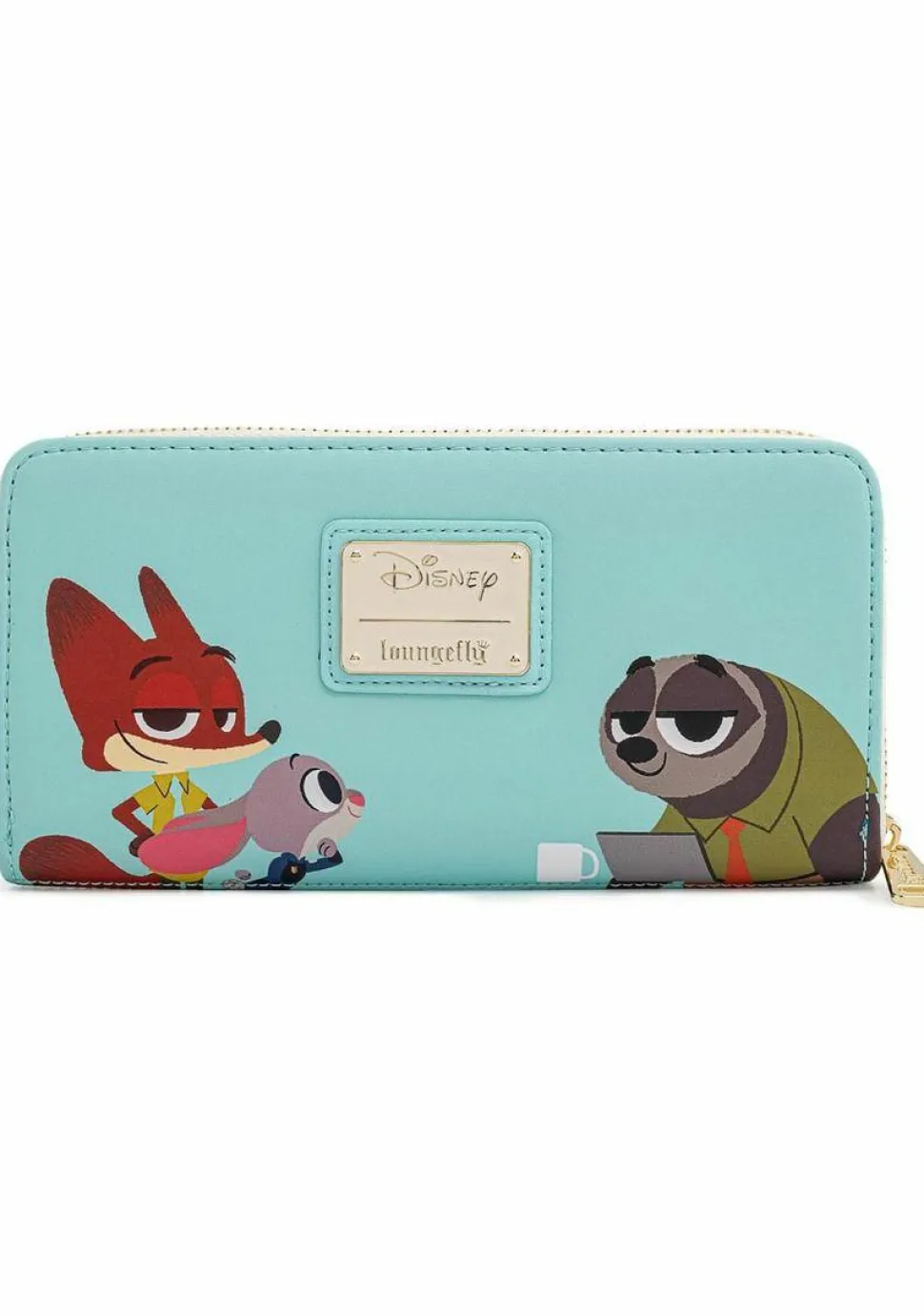 Zootopia - Chibi Group 8” Faux Leather Zip-Around Wallet